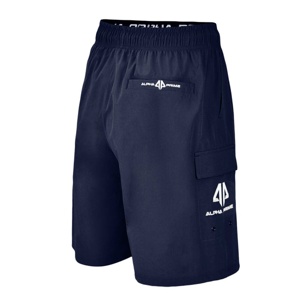 Alpha Prime Microfiber Shorts – Navy Blue - Alpha Prime Sports