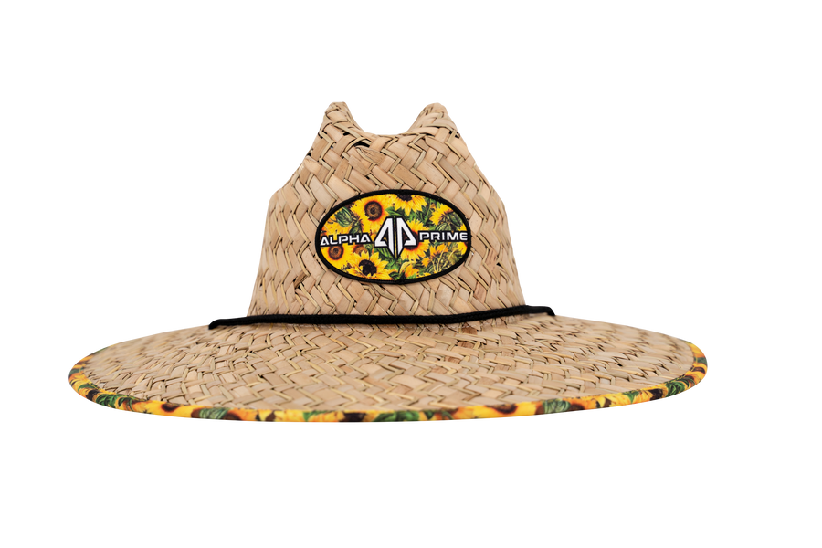 AP Straw Hat-Wild Sunflower