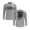 Personalized WBYB Long Sleeve Shirt - Black Team Claw Mark Logo