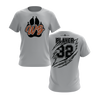 Personalized WBYB Short Sleeve Shirt - Black Team Paw Print Logo