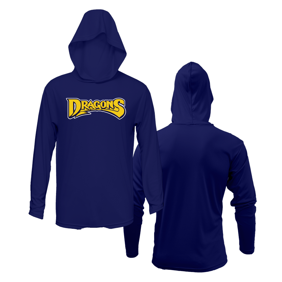 Driftwood Dragons Lightweight Navy Hoodie V2 DTF
