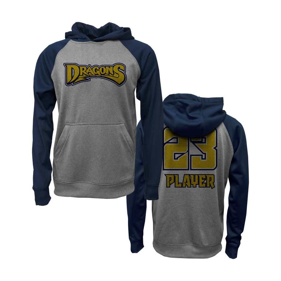 Driftwood Dragons Navy & Grey Hoodie