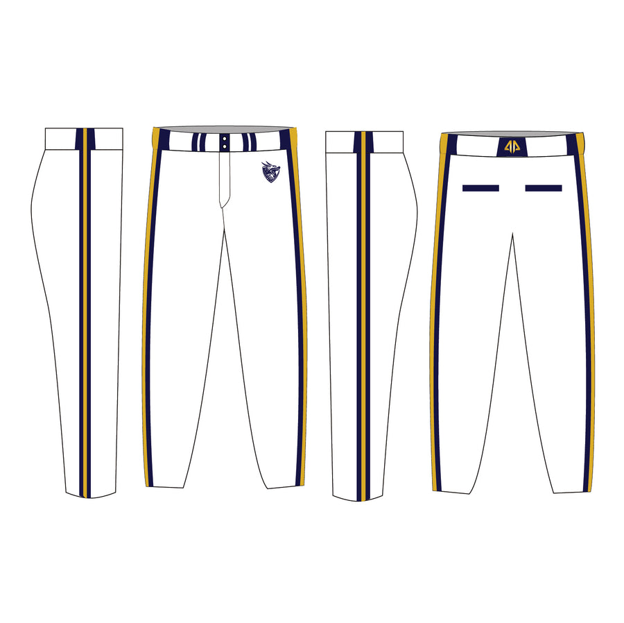 Driftwood Dragons Full Dye Long Pants - White