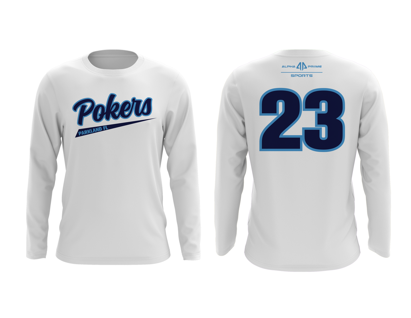 Original Florida Pokers Long Sleeve Shirt V3 Parkland