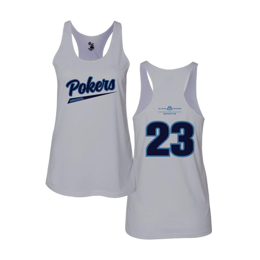 Original Florida Pokers White Women's Tank Top V2