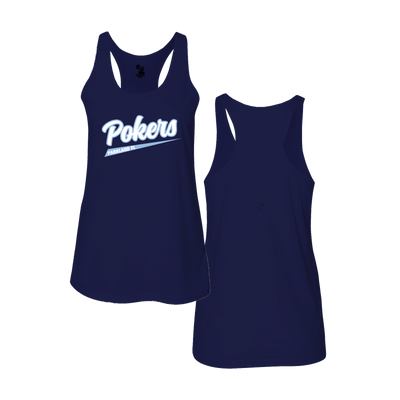 Original Florida Pokers Navy Women's Tank Top DTF