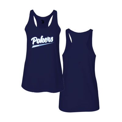 Original Florida Pokers Navy Women's Tank Top DTF