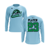 Personalized CCLL Creek Baseball Fall 2023 Long Sleeve Shirt - Green Team