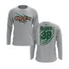 Personalized WBYB Long Sleeve Shirt - Green Team Claw Mark Logo