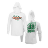 Personalized WBYB Lightweight Hoodie - Green Team Claw Mark Logo