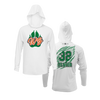 Personalized WBYB Lightweight Hoodie - Green Team Paw Print Logo