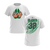 Personalized WBYB Short Sleeve Shirt - Green Team Paw Print Logo