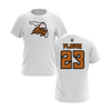 Hollywood Heats Short Sleeve White Shirt V2