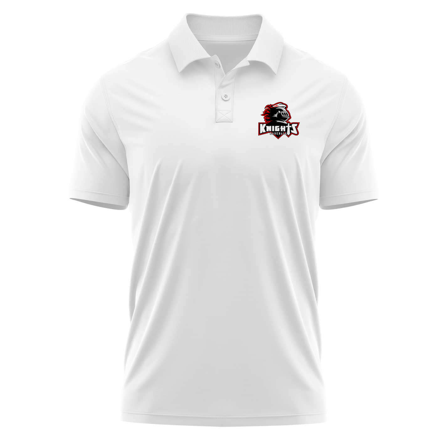Monarch Knights White Polo V1
