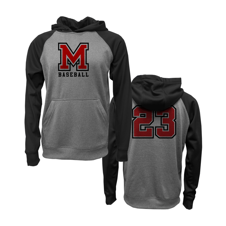 Monarch Knights Black & Grey Hoodie V2