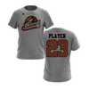 Personalized CCLL Creek Baseball Fall 2023 Short Sleeve Shirt - Orange Team