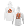 Personalized WBYB Fall 2023 Lightweight Hoodie - Orange Team Paw Print Logo