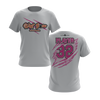 Personalized WBYB Fall 2023 Short Sleeve Shirt - Pink Team Claw Mark Logo