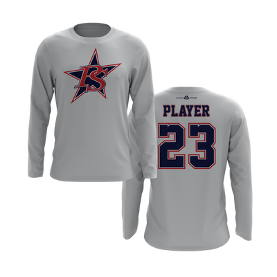 Plantation Stars Long Sleeve Shirt Alternate Logo