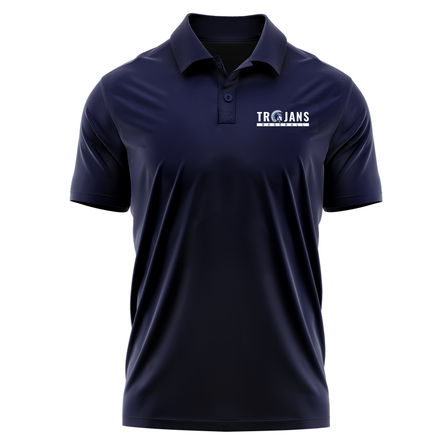 Taravella Short Sleeve Navy Polo V1