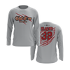 Personalized WBYB Long Sleeve Shirt - Red Team Claw Mark Logo
