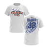 Personalized WBYB Fall 2023 Short Sleeve Shirt - Royal Blue Team Claw Mark Logo