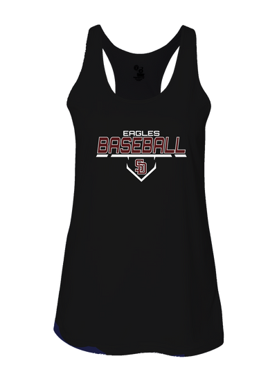 Stoneman Douglas Baseball Logo Women's Tank Top V2