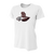 Stoneman Douglas Eagles Baseball Logo Women's White Shirt V1