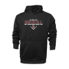 Stoneman Douglas Eagles Baseball Logo Black Hoodie DTF V2
