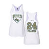 South Florida Bulls Women White Tank Top V3