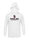 Stoneman Douglas Eagles Baseball Logo Lightweight Hoodie V3