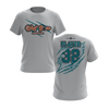 Personalized WBYB Fall 2023 Short Sleeve Shirt - Teal Team Claw Mark Logo