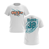 Personalized WBYB Fall 2023 Short Sleeve Shirt - Teal Team Claw Mark Logo