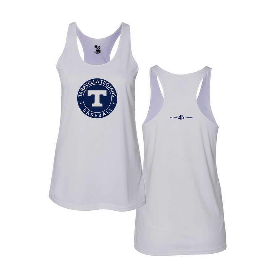 Taravella Women White Tank Top V2