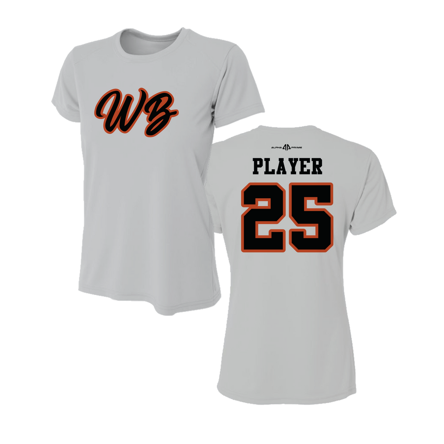 WBYB Short Sleeve Women's White Shirt V1