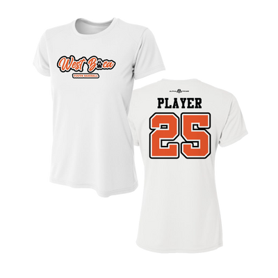 WBYB Short Sleeve Women's White Shirt V2