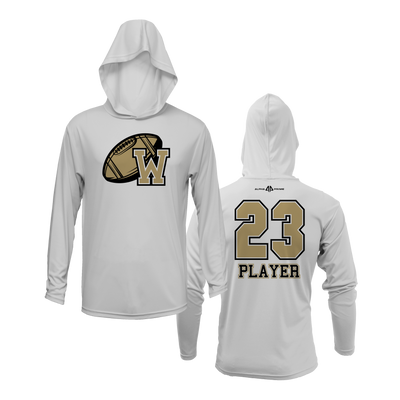 Wanaque Warriors Lightweight Hoodie V2