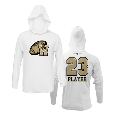 Wanaque Warriors Lightweight Hoodie V2