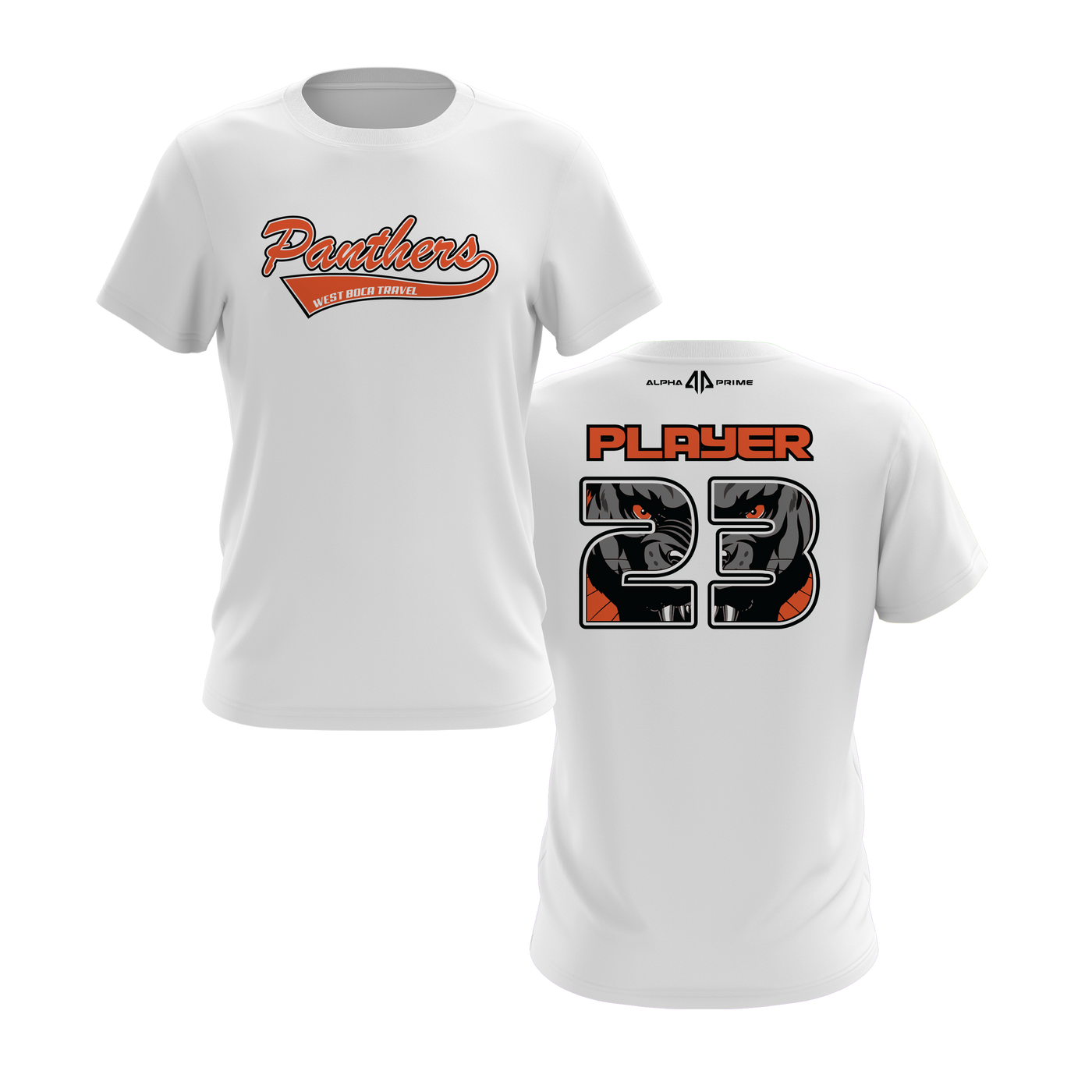 West Boca Panthers Short Sleeve Shirt V4