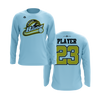 Personalized CCLL Creek Baseball Fall 2023 Long Sleeve Shirt - Gold Team