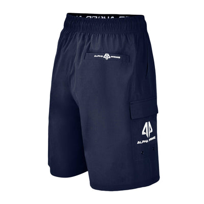Alpha Prime Microfiber Shorts – Navy Blue