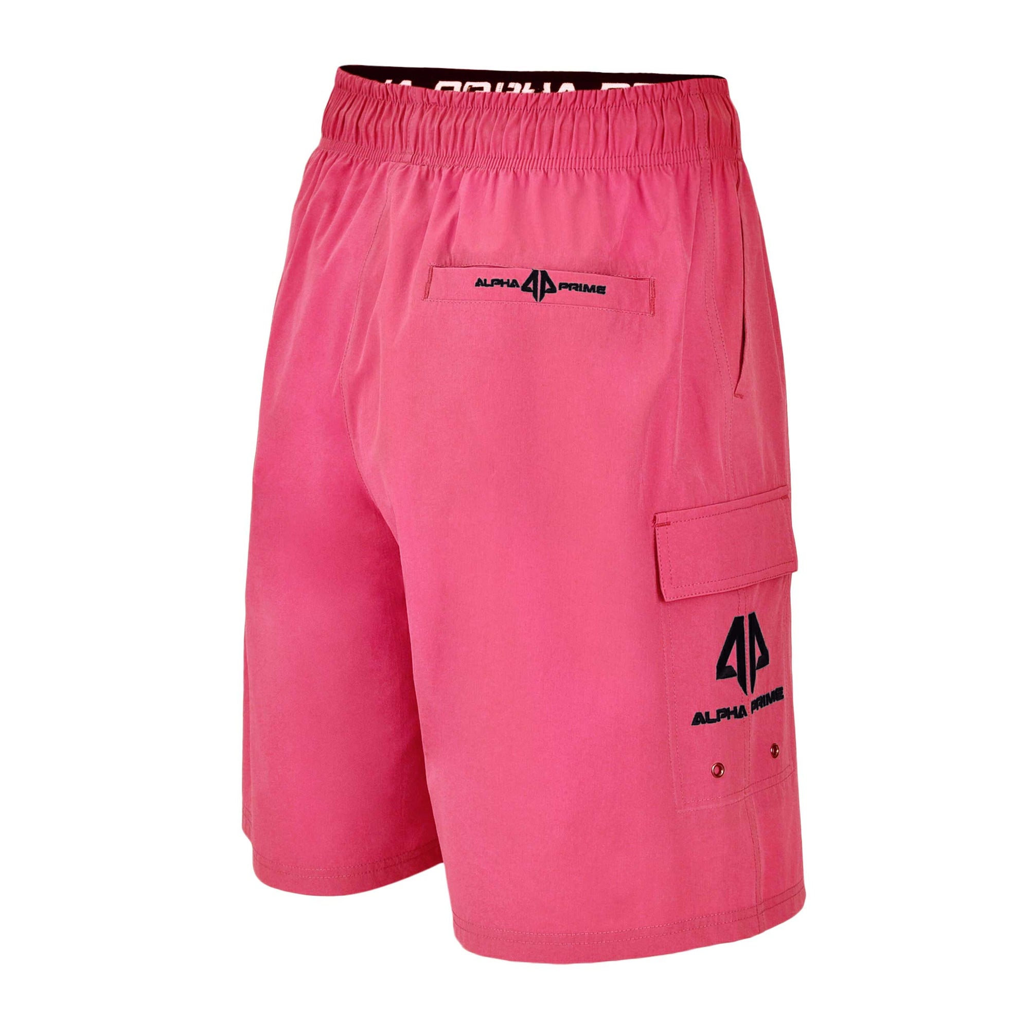 Alpha Prime Microfiber Shorts – Pink - Alpha Prime Sports