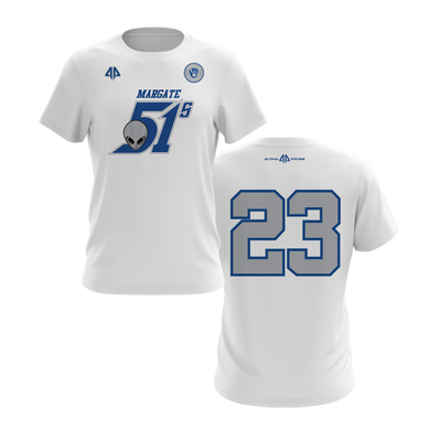 Personalized Margate Area 51's Logo Short Sleeve Shirt