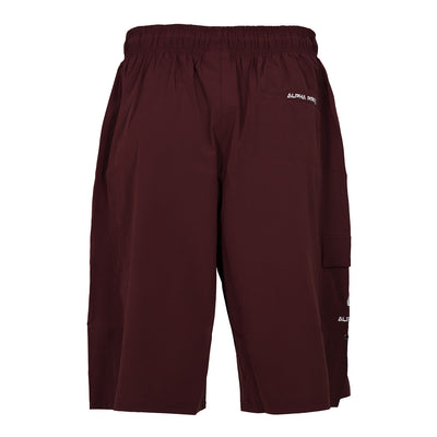 Alpha Prime Microfiber Shorts - Maroon