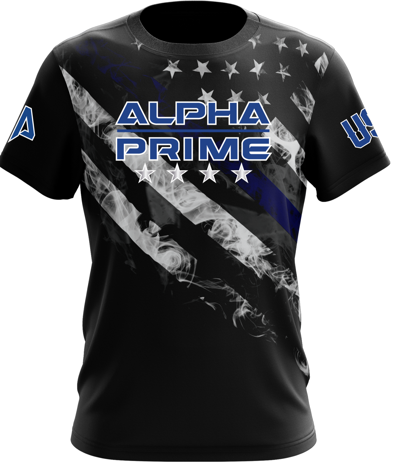 Alpha Prime Full Dye Jersey - Green Line Smoke Flag - Alpha Prime