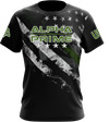 Alpha Prime Full Dye Jersey - Green Line Smoke Flag