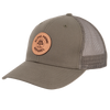 AP Circle Patch Snapback Hat - 112RCHCP-Olive/Olive