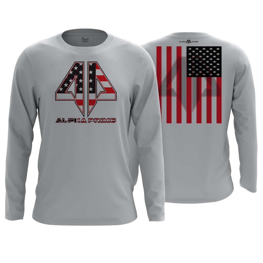 Alpha Prime Brand Long Sleeve Shirt v1