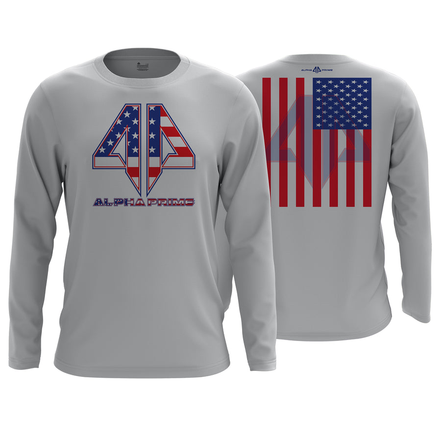 Alpha Prime Brand Long Sleeve Shirt v3