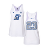 Personalized Margate Area 51's Logo White Women's Tank Top